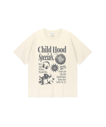 CHILD HOOD クールコットン半袖Tシャツ