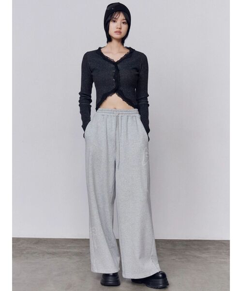 EMODA（エモダ）の「リボングラフィックスウェットパンツ（スウェットパンツ・レディース・ブラウン/グレー・MEDIUM/SMALL）」の22枚目の写真