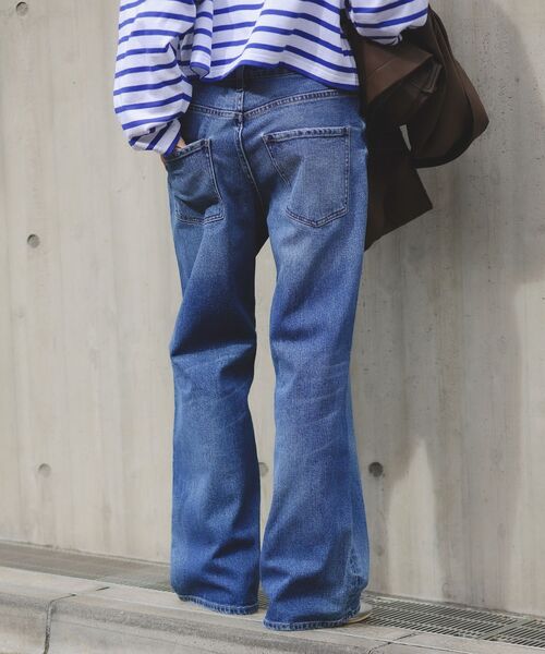 le.coeur blanc（ルクールブラン）の「HealthyDENIMヘルシーデニムPinkPepper（デニムパンツ・レディース・ネイビー/ブルー・38/36）」の14枚目の写真