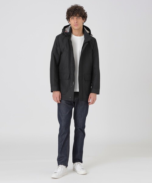 BLACK LABEL CRESTBRIDGE（ブラックレーベル・クレストブリッジ）の「シャドーチェックメモリーホースライディングパーカー（ブルゾン・メンズ・ネイビー/ブラック・M/L）」の3枚目の写真