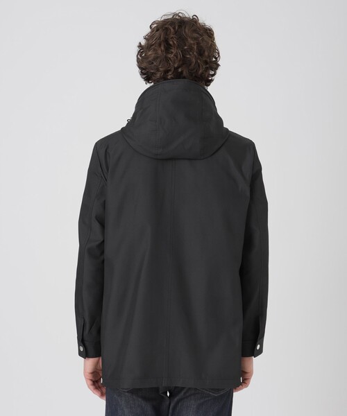 BLACK LABEL CRESTBRIDGE（ブラックレーベル・クレストブリッジ）の「シャドーチェックメモリーホースライディングパーカー（ブルゾン・メンズ・ネイビー/ブラック・M/L）」の6枚目の写真