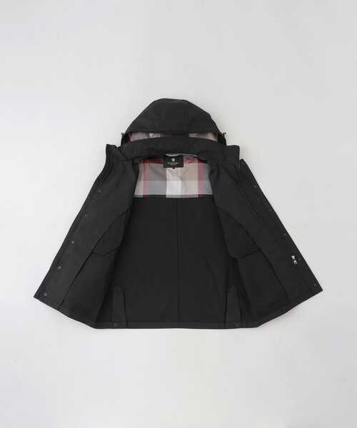 BLACK LABEL CRESTBRIDGE（ブラックレーベル・クレストブリッジ）の「シャドーチェックメモリーホースライディングパーカー（ブルゾン・メンズ・ネイビー/ブラック・M/L）」の9枚目の写真