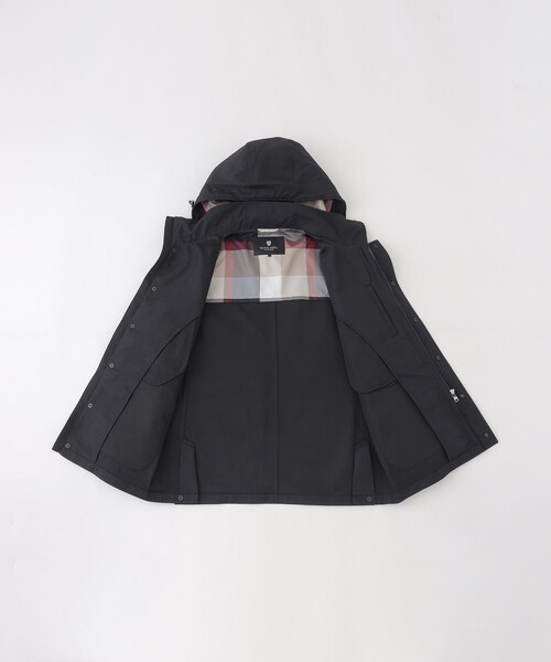 BLACK LABEL CRESTBRIDGE（ブラックレーベル・クレストブリッジ）の「シャドーチェックメモリーホースライディングパーカー（ブルゾン・メンズ・ネイビー/ブラック・M/L）」の17枚目の写真