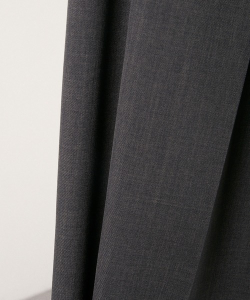 Alfred Alex（アルフレッドアレックス）の「【Alfred Alex】ウールライク 2タック ストレート バギースラックス【セットアップ対応】（スラックス・メンズ・ブラック系/スミクロ/スモークグレー/グレー・L/M/S）」の22枚目の写真