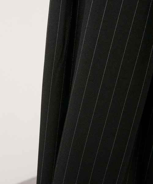 Alfred Alex（アルフレッドアレックス）の「【Alfred Alex】ウールライク 2タック ストレート バギースラックス【セットアップ対応】（スラックス・メンズ・ブラック系/スミクロ/スモークグレー/グレー・L/M/S）」の5枚目の写真