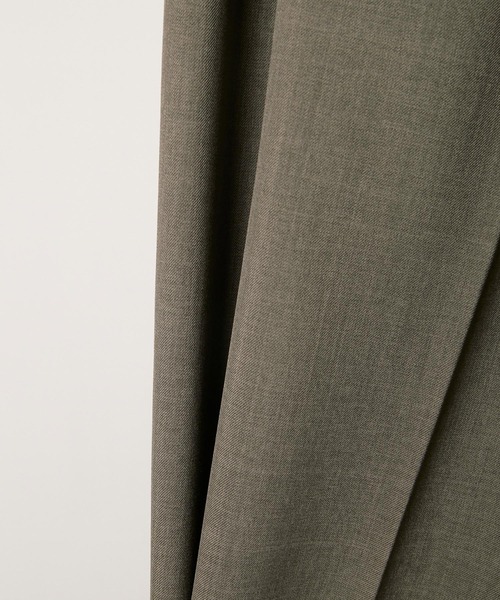 Alfred Alex（アルフレッドアレックス）の「【Alfred Alex】ウールライク 2タック ストレート バギースラックス【セットアップ対応】（スラックス・メンズ・ブラック系/スミクロ/スモークグレー/グレー・L/M/S）」の8枚目の写真