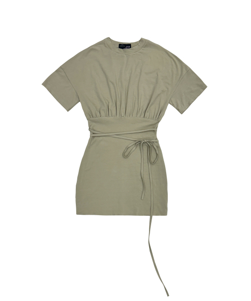 145OFFICE(145オフィス)の「goes everywhere dress-khaki(ワンピース・レディース・その他・S/M)」の1枚目の写真
