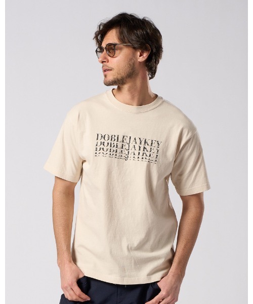 wjk(ダヴルジェイケイ)の「DOBLEJAYKEY T(Tシャツ/カットソー・メンズ・ブラック/ホワイト/ネイビー・SMALL/MEDIUM/LARGE/X-LARGE)」の13枚目の写真