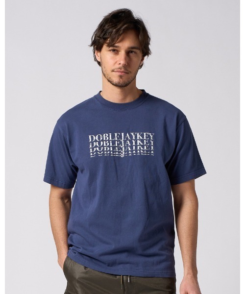 wjk(ダヴルジェイケイ)の「DOBLEJAYKEY T(Tシャツ/カットソー・メンズ・ブラック/ホワイト/ネイビー・SMALL/MEDIUM/LARGE/X-LARGE)」の20枚目の写真