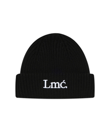 LMC（ ）の「SERIF NAME KNIT BEANIE black（ニットキャップ/ビーニー）」
