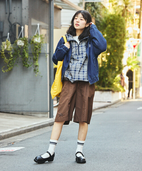 セール】UMBRO × FREAK'S STORE/アンブロ 別注 TUCK HALF PANTS