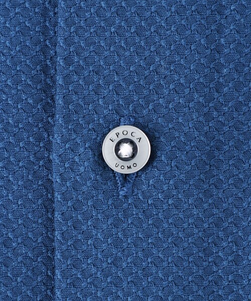 EPOCA UOMO(エポカウォモ)の「ドビーストレッチシャツ(シャツ/ブラウス・メンズ・ダークネイビー/ブルー系その他4/ライトグレー・48/46)」の5枚目の写真
