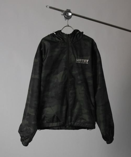 NYLAUS(ナイラス)の「【NYS】2026新作 総柄 ジップアップ マウンテンパーカー ダブルジップブルゾン(ブルゾン・メンズ・ブラック/カモフラージュ/レオパード・L/M/S)」の13枚目の写真