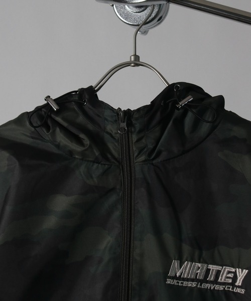 NYLAUS(ナイラス)の「【NYS】2026新作 総柄 ジップアップ マウンテンパーカー ダブルジップブルゾン(ブルゾン・メンズ・ブラック/カモフラージュ/レオパード・L/M/S)」の17枚目の写真