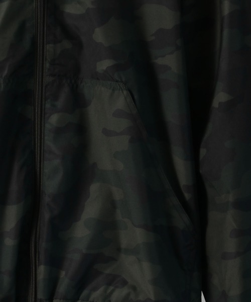 NYLAUS(ナイラス)の「【NYS】2026新作 総柄 ジップアップ マウンテンパーカー ダブルジップブルゾン(ブルゾン・メンズ・ブラック/カモフラージュ/レオパード・L/M/S)」の19枚目の写真