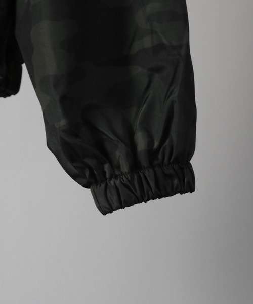 NYLAUS(ナイラス)の「【NYS】2026新作 総柄 ジップアップ マウンテンパーカー ダブルジップブルゾン(ブルゾン・メンズ・ブラック/カモフラージュ/レオパード・L/M/S)」の20枚目の写真