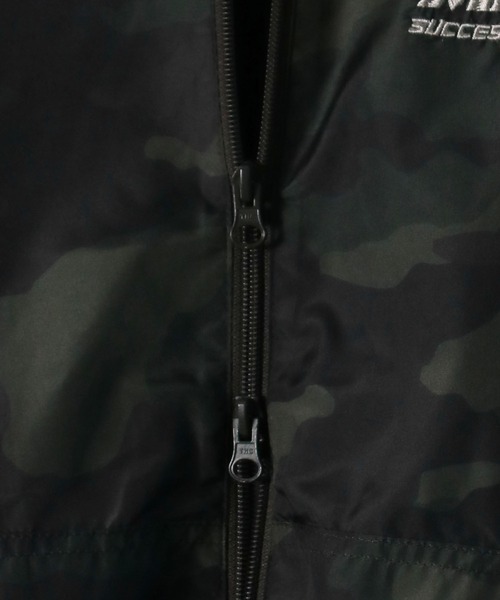 NYLAUS(ナイラス)の「【NYS】2026新作 総柄 ジップアップ マウンテンパーカー ダブルジップブルゾン(ブルゾン・メンズ・ブラック/カモフラージュ/レオパード・L/M/S)」の22枚目の写真