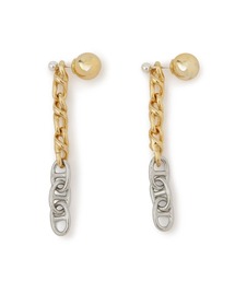 ADAM ET ROPE' | 【EO for ADAM ET ROPE'】3way Chain Pierce(ピアス（両耳用）)