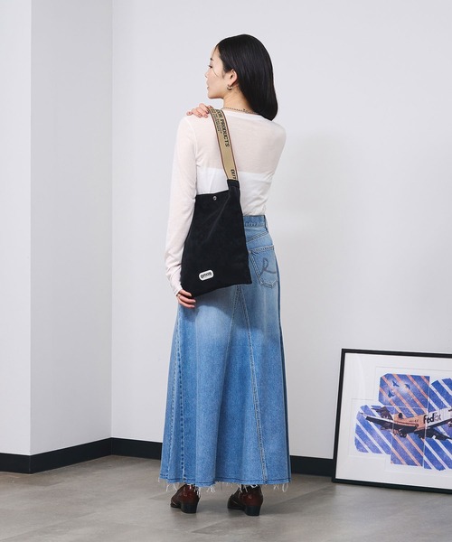 ROSE BUD(ローズバッド)の「SHEER L/S TEE(Tシャツ/カットソー・レディース・ピンク/ブラック/ホワイト・ONE SIZE)」の11枚目の写真