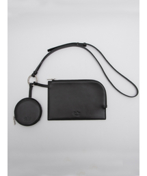 ATELIER NAIN（アトリエナイン）の「FAUX LEATHER 2WAY POUTCH BAG(Z-B-2437)（ショルダーバッグ）」