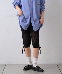 WILLOW | 【willow】ニットレースサイドギャザーカプリパンツ(その他パンツ)