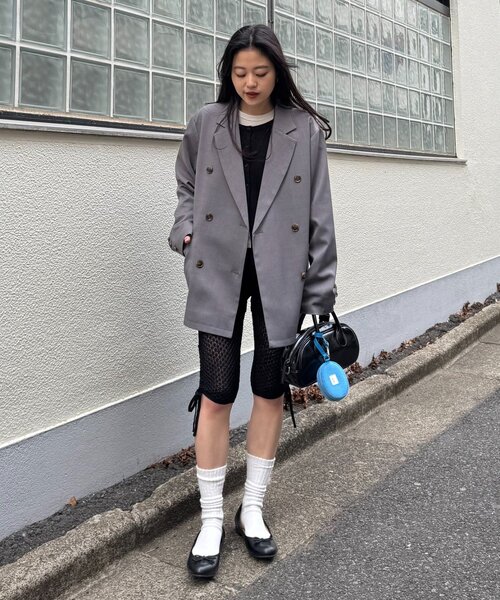 WILLOW(ウィロー)の「【willow】ニットレースサイドギャザーカプリパンツ(その他パンツ・レディース・ホワイト/ブラック・ONE SIZE)」の10枚目の写真