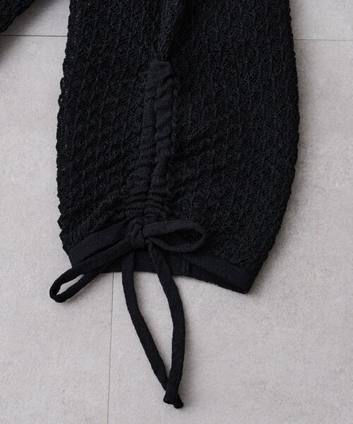 WILLOW(ウィロー)の「【willow】ニットレースサイドギャザーカプリパンツ(その他パンツ・レディース・ホワイト/ブラック・ONE SIZE)」の13枚目の写真