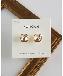【kanade】クリスタルピアス(MA)