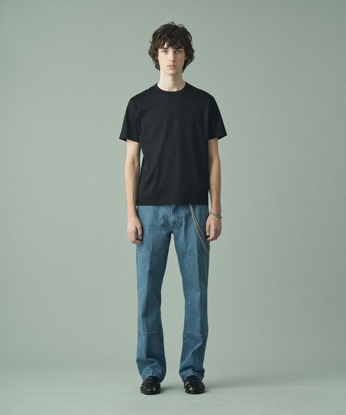 Juha(ユハ)の「半袖Tシャツ(Tシャツ/カットソー・メンズ・ブラック・4)」の2枚目の写真