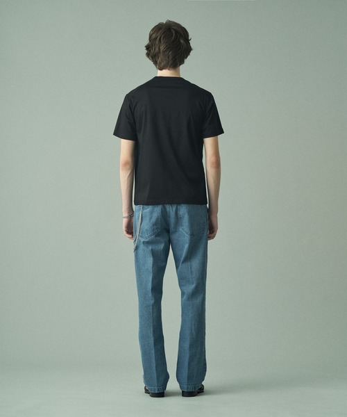 Juha(ユハ)の「半袖Tシャツ(Tシャツ/カットソー・メンズ・ブラック・4)」の4枚目の写真