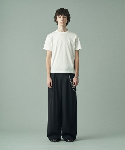 Juha(ユハ)の「半袖Tシャツ(Tシャツ/カットソー・メンズ・ブラック・4)」の8枚目の写真
