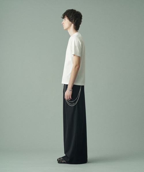 Juha(ユハ)の「半袖Tシャツ(Tシャツ/カットソー・メンズ・ブラック・4)」の9枚目の写真