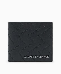 ARMANI EXCHANGE（アルマーニエクスチェンジ）の「【A|X アルマーニ エクスチェンジ】デボスロゴ 二つ折り財布(コインケース付き)（財布）」