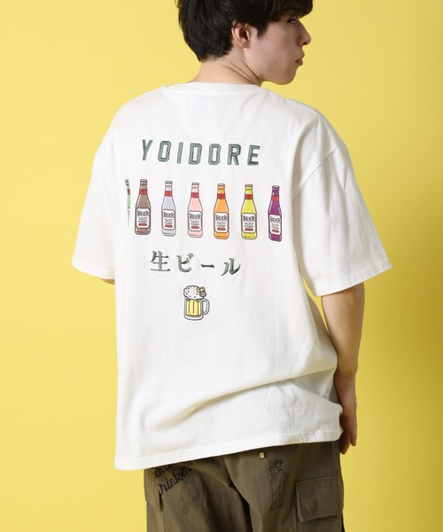 CORPUS SELECT(コーパストーキョー)の「【YOIDORE/酔いどれ】記憶無し 半袖 Tシャツ(Tシャツ/カットソー・メンズ・ブラック/ホワイト/ネイビー・M/L/XL)」の20枚目の写真