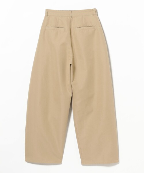 Ray BEAMS（レイビームス）の「2タック カーブ バレル チノパンツ（その他パンツ・レディース・ダークブラウン/カーキ・0/1）」の15枚目の写真