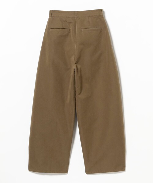 Ray BEAMS（レイビームス）の「2タック カーブ バレル チノパンツ（その他パンツ・レディース・ダークブラウン/カーキ・0/1）」の20枚目の写真