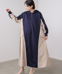 Bou Jeloud（ブージュルード）の「異素材切替ワンピース（ワンピース）」