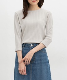 【UVカット】7分袖ボートネックT