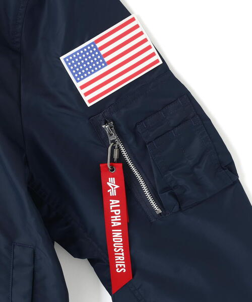 Alpha Industries（アルファインダストリーズ）の「Alpha Industries/アルファ インダストリーズ/L‐2B NASA GEN II FLIGHT JACKET/ エルツービー ナサ ジェンツー フライトジャケット（ブルゾン・メンズ・ネイビー/ホワイト系2・L/M/2XL）」の11枚目の写真