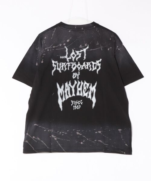 lost(ロスト)の「lost/ロスト MEYHEM SINCE 87 TEE Tシャツ LM6S-2103(Tシャツ/カットソー・メンズ・ブラック/イエロー/パープル・XL/L/M)」の4枚目の写真
