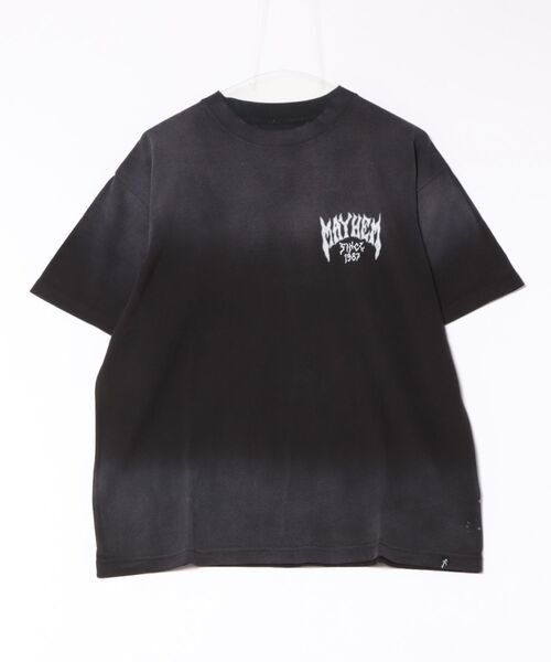 lost(ロスト)の「lost/ロスト MEYHEM SINCE 87 TEE Tシャツ LM6S-2103(Tシャツ/カットソー・メンズ・ブラック/イエロー/パープル・XL/L/M)」の6枚目の写真