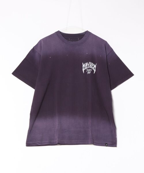 lost(ロスト)の「lost/ロスト MEYHEM SINCE 87 TEE Tシャツ LM6S-2103(Tシャツ/カットソー・メンズ・ブラック/イエロー/パープル・XL/L/M)」の11枚目の写真