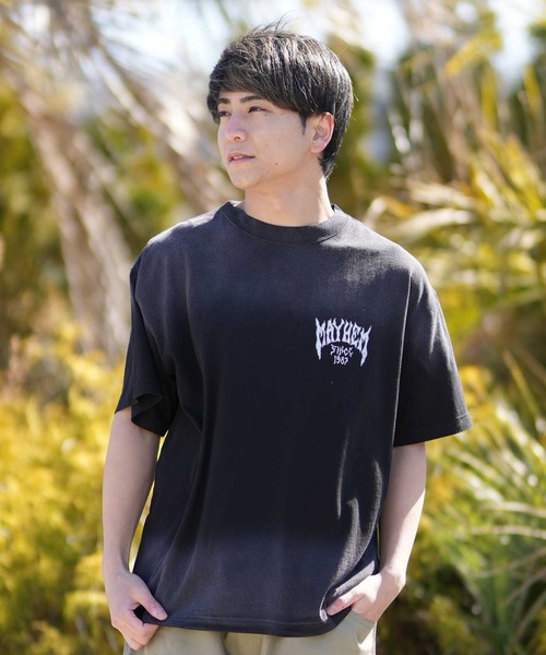 lost(ロスト)の「lost/ロスト MEYHEM SINCE 87 TEE Tシャツ LM6S-2103(Tシャツ/カットソー・メンズ・ブラック/イエロー/パープル・XL/L/M)」の17枚目の写真