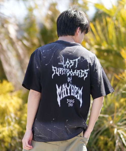 lost(ロスト)の「lost/ロスト MEYHEM SINCE 87 TEE Tシャツ LM6S-2103(Tシャツ/カットソー・メンズ・ブラック/イエロー/パープル・XL/L/M)」の18枚目の写真