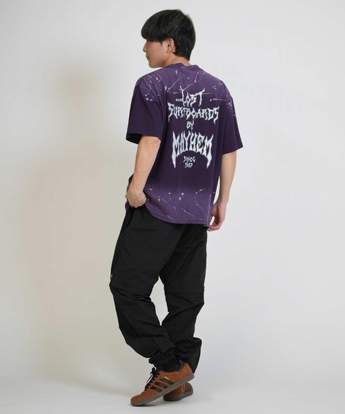 lost(ロスト)の「lost/ロスト MEYHEM SINCE 87 TEE Tシャツ LM6S-2103(Tシャツ/カットソー・メンズ・ブラック/イエロー/パープル・XL/L/M)」の10枚目の写真