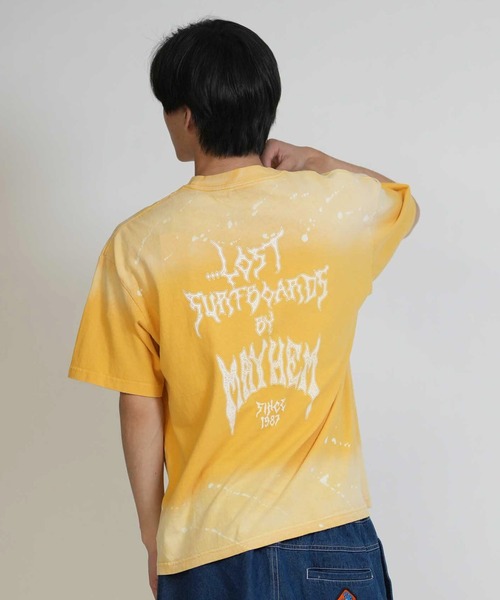 lost(ロスト)の「lost/ロスト MEYHEM SINCE 87 TEE Tシャツ LM6S-2103(Tシャツ/カットソー・メンズ・ブラック/イエロー/パープル・XL/L/M)」の14枚目の写真