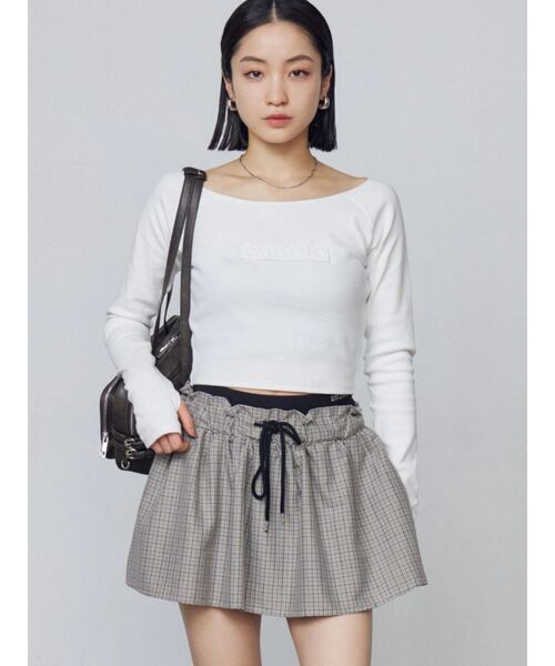 EMODA（エモダ）の「クリアポケットショルダーバッグ（ショルダーバッグ・レディース・ホワイト/ブラック/ブラウン・FREE）」の16枚目の写真