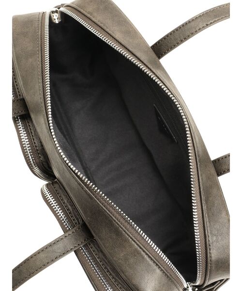 EMODA（エモダ）の「クリアポケットショルダーバッグ（ショルダーバッグ・レディース・ホワイト/ブラック/ブラウン・FREE）」の6枚目の写真