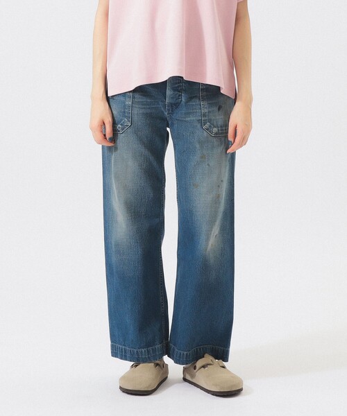 Buzz Rickson's(バズリクソンズ)の「【別注】BUZZ RICKSON'S / USN デニム トラウザーズ(デニムパンツ・レディース・インディゴブルー・X-SMALL/SMALL)」の18枚目の写真