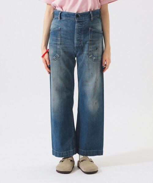 Buzz Rickson's(バズリクソンズ)の「【別注】BUZZ RICKSON'S / USN デニム トラウザーズ(デニムパンツ・レディース・インディゴブルー・X-SMALL/SMALL)」の16枚目の写真